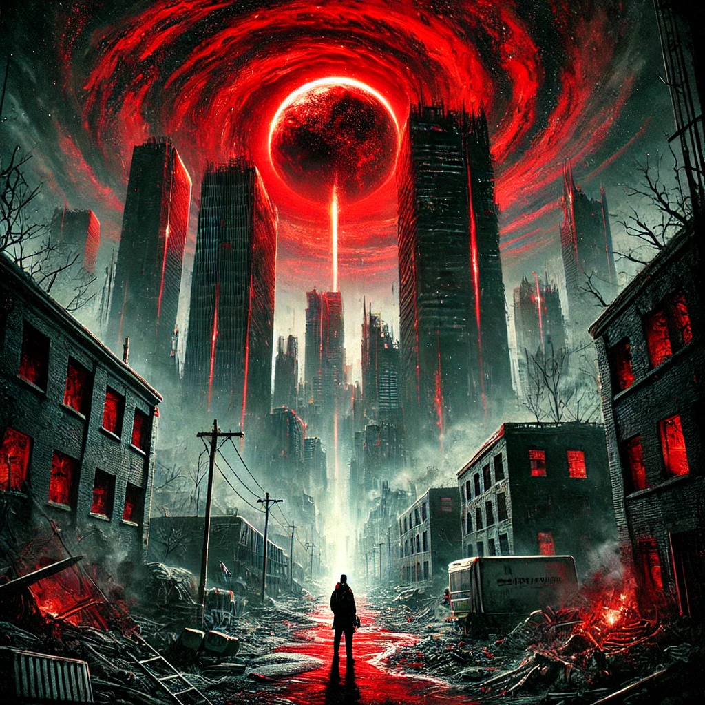 "ความลับแห่งฟ้าสีเลือด" (The Crimson Sky Conspiracy) โดย Isra @Plotteller | พล็อตเทลเลอร์