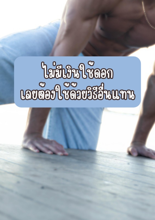 ไม่มีเงินใช้ดอกเลยต้องใช้ด้วยวิธีอื่นแทน โดย ลูกไก่สามตัว @Plotteller | พล็อตเทลเลอร์