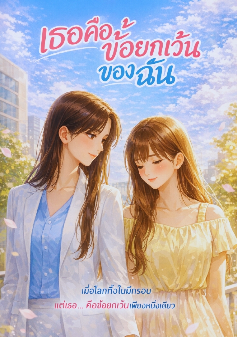 เธอคือข้อยกเว้นของฉัน โดย เจ้าสีฟ้า @Plotteller | พล็อตเทลเลอร์